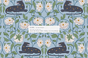 Medieval Floral Seamless Pattern, a Pattern Graphic by likorbut (Thumbnail 2 of 13)