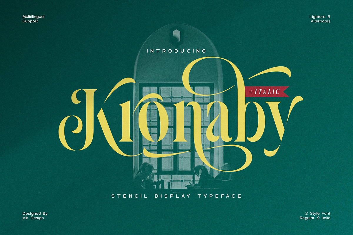 Kronaby Typeface, a Serif Font by alit design (Photo 2 of 16)