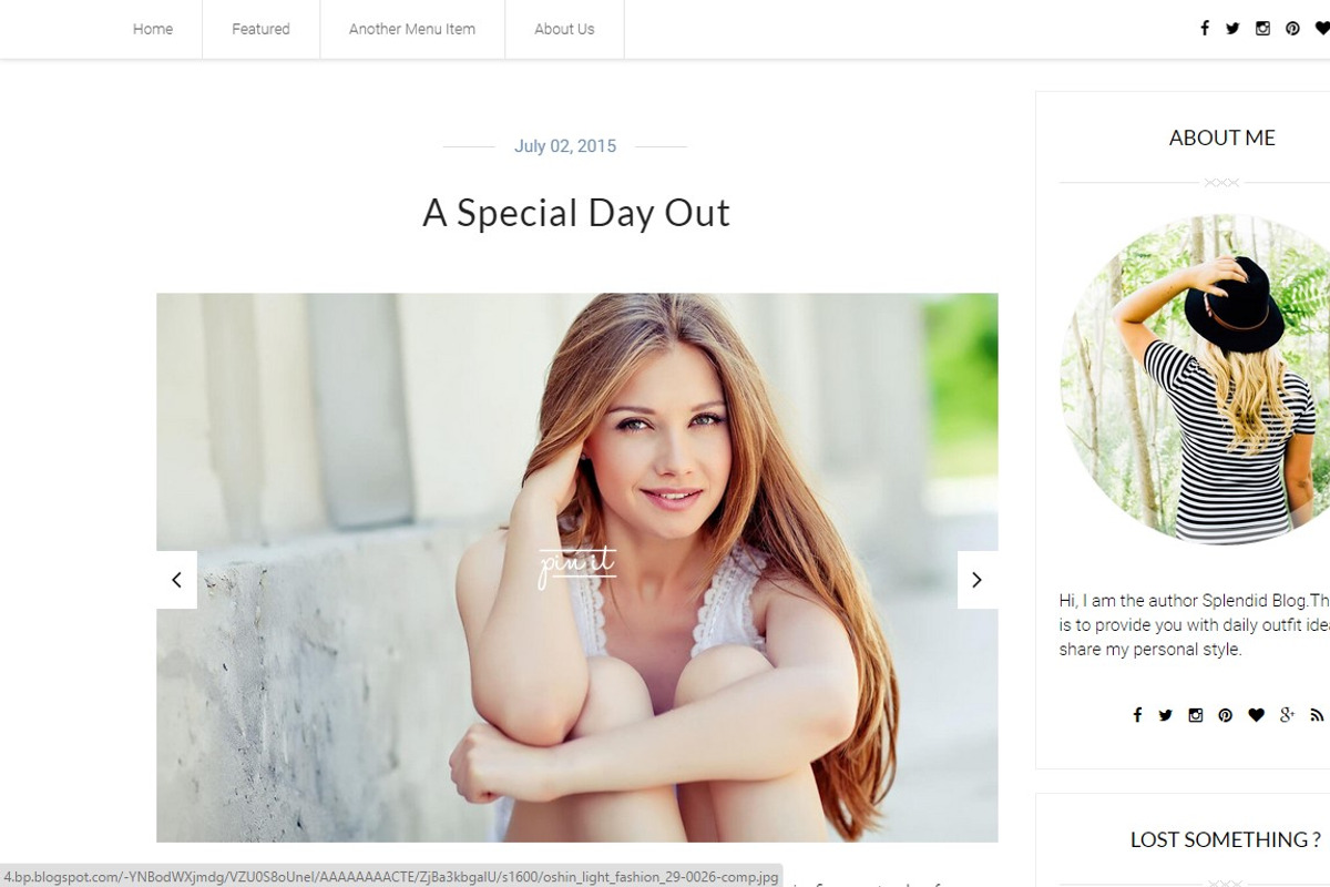 Elegance Clean Blogger Template, a Websites & App Template by bthemez (Photo 4 of 5)