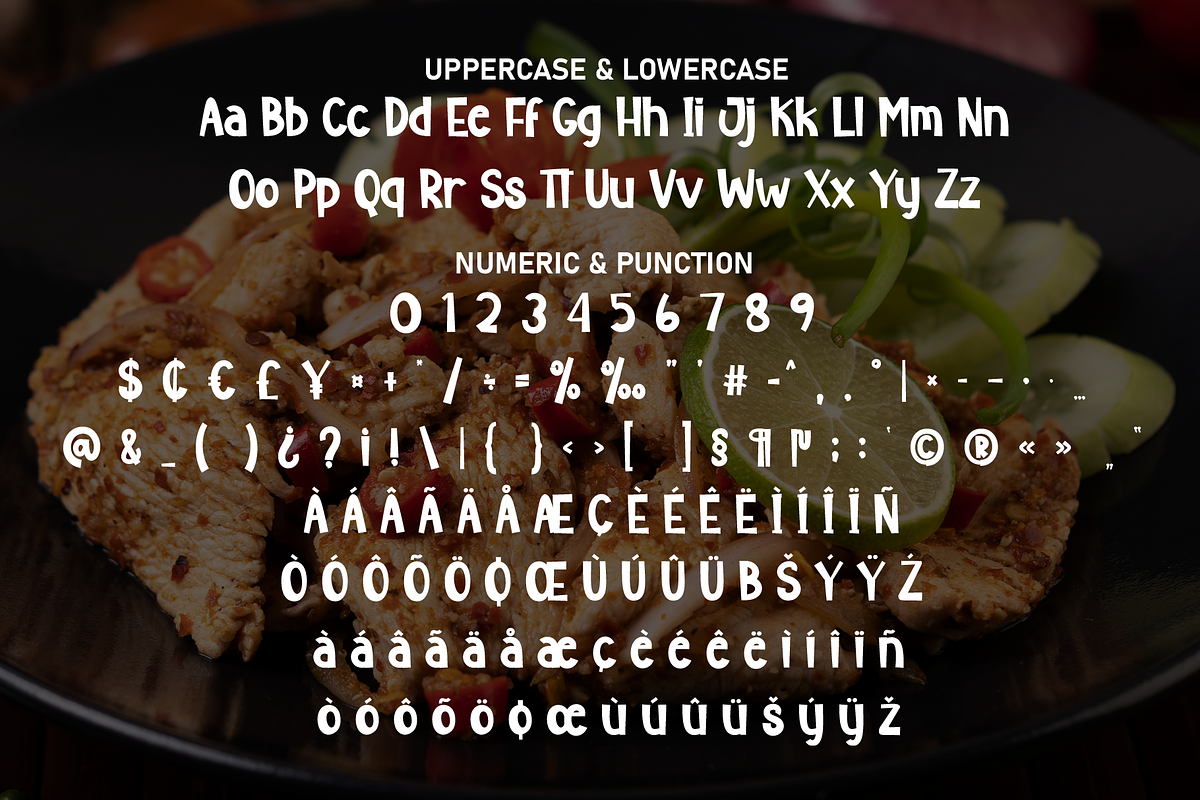 Spicy Chicken | Script Font, a Script Font by Scratchones (Photo 7 of 9)