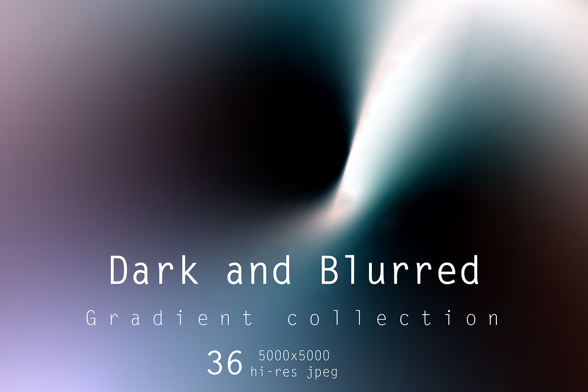 Dark and Blurred Holo Gradients, a Texture Graphic by Artem Vorotnikov (Photo 1 of 9)
