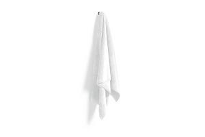 Big Towel Hanging On Hook 3D Model