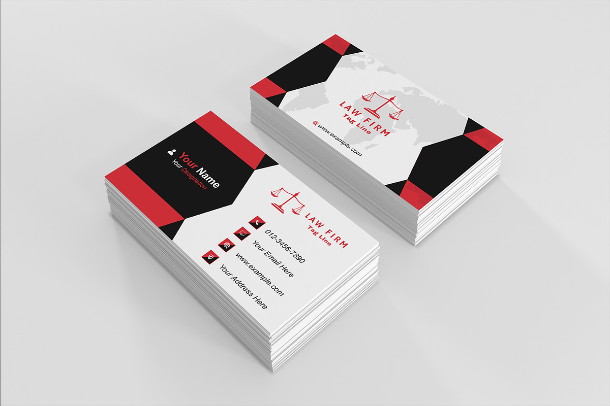 Modern Legal Advisor Card preview 2