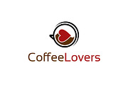 Coffee Lovers Logo Template, a Branding & Logo Template by mesuka (Thumbnail 2 of 2)