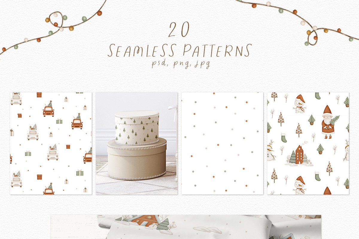 Christmas Time kids illustrations, an Animal Illustration by polikarpovaart (Photo 5 of 11)