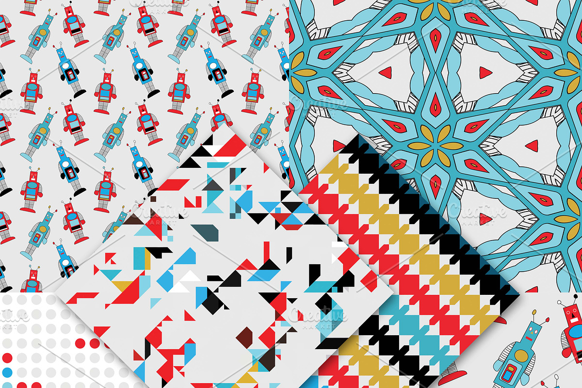 Robot Paper pack Digital preview 3