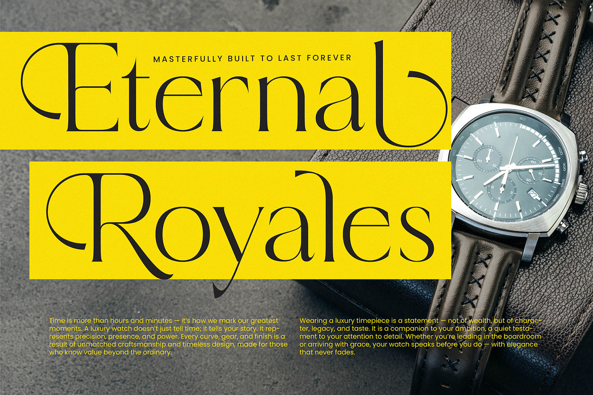 Qignals Modern Serif Font, a Serif Font by timelesstype.co (Photo 16 of 20)