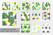 Vector tropical leaves, an Object Graphic by VaraNa Art (Thumbnail 12 of 13)
