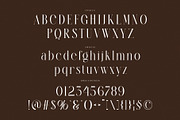 Sragih Elegant Ligature Serif, a Serif Font by Alfinart (Thumbnail 6 of 8)