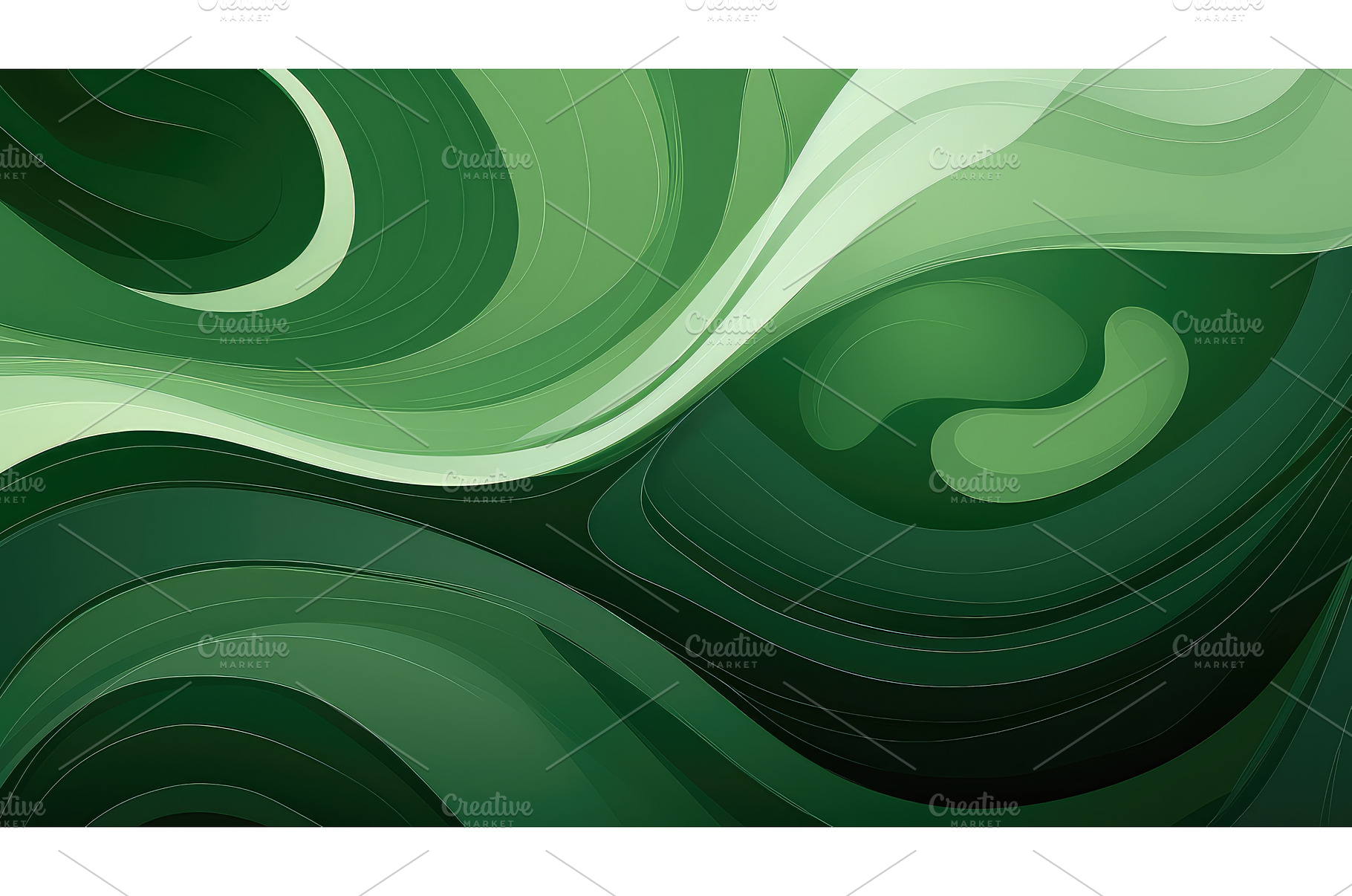 design graphic green background ai, an Abstract Photo by pikepicture