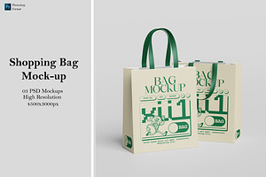 Shopping Bag Mock-up