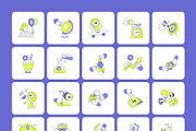 150 Tech and Engineering Icons, an Outline Icon by Creative Stall (Thumbnail 7 of 9)