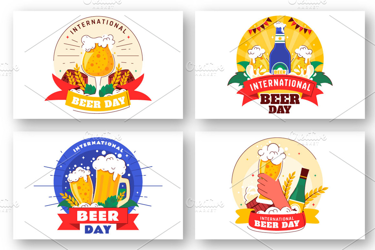 10 International Beer Day, a Food Illustration by denayunebgt (Photo 2 of 4)