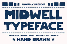 Midwell - Display Font