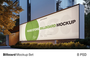 Huge Billboard Mockup Set