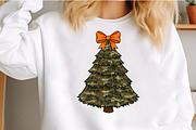 Coquette Camo Tree Glitter Christmas, an Illustration by Craft Nest (Thumbnail 5 of 6)