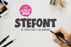 STEFONT Typeface