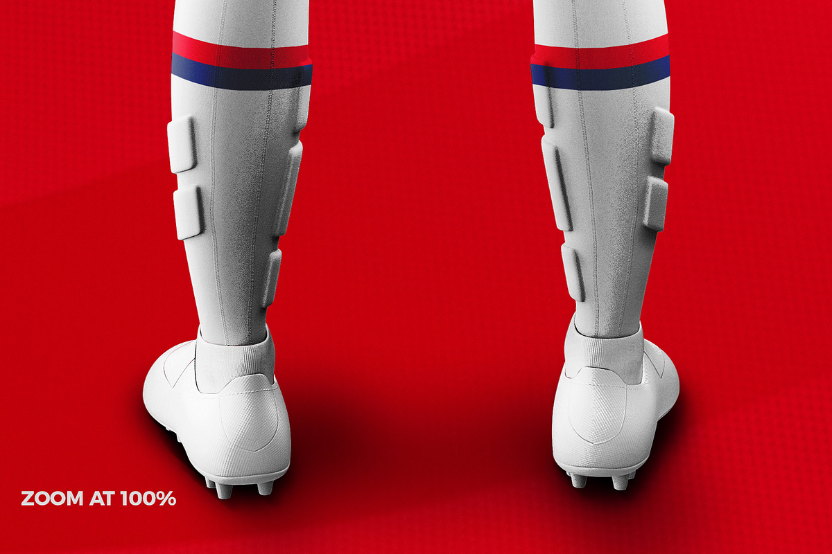 Women's Soccer Kit Mockup - Back, a Shirt Mockup by thedesignshark (Photo 6 of 10)