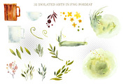 Watercolor Red Foxes, an Animal Illustration by Budogoshch (Thumbnail 3 of 5)