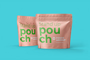 4 PSD Stand-up Pouch Mockup (square), a Cups & Container Mockup by easymock (Thumbnail 11 of 11)