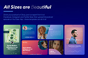Keynote Animated Podcasts, a Social Media Template by Davis Knopkens (Thumbnail 2 of 5)