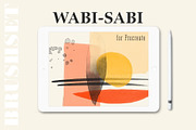 Wabi-Sabi Photoshop Procreate Stamps, a Brush Add-On by Struvictory.art (Thumbnail 6 of 7)