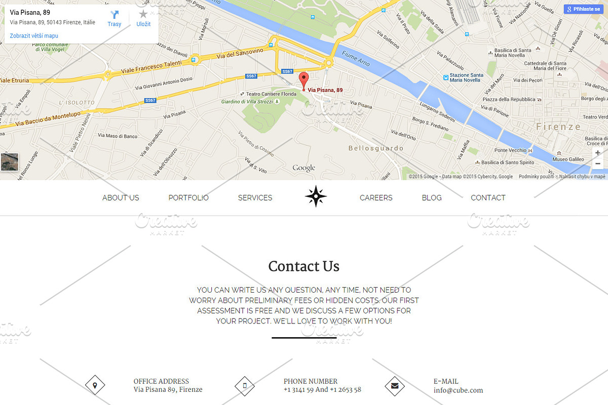 CUBE: Minimal Multi-Purpose Template, a HTML Template by Devero (Photo 2 of 11)