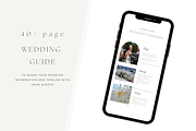 Coastal Wedding Itinerary Template, an Email Template by Jay Luxe Creative (Thumbnail 3 of 7)