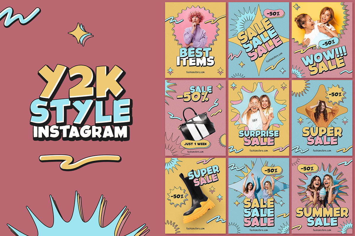 Y2K Design Bundle, a Design Template by Andrew Skoch Design (Photo 12 of 23)