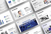 Marketing Plan Presentation Template, a Presentation Template by MightyDesign (Thumbnail 1 of 7)