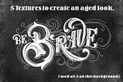 Procreate Vintage Lettering Bundle, a Brush Add-On by Letter Elfa Studio (Thumbnail 5 of 9)