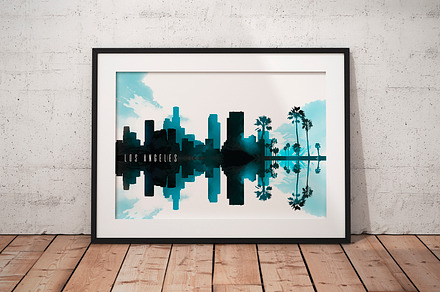 City Skyline print - Los Angeles