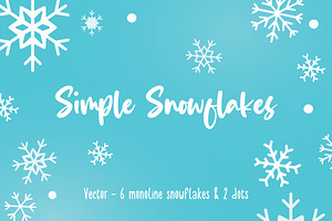 Simple Snowflakes