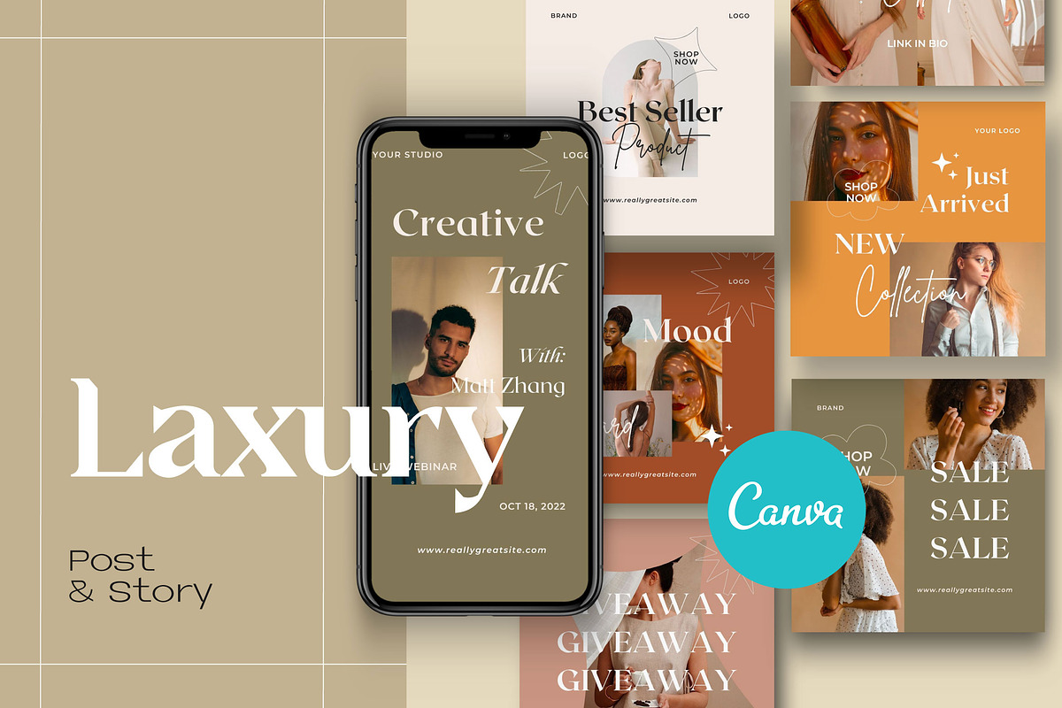 Brand Social Media Pack Canva Bundle, a Social Media Template by Dirtytemp Studio (Photo 8 of 44)