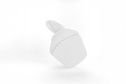 Cartoon I Heart Mom Cupcake Mockup, a Merchandise Mockup by Qaleb Studio (Thumbnail 2 of 2)