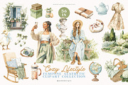 Cozy Lifestyle Collection, a Decorative Illustration by PeDe Designs (Thumbnail 2 of 19)