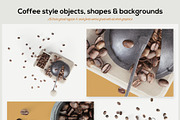Coffee Scene Creator - Top View, a Background Graphic by TVartworks (Thumbnail 9 of 17)