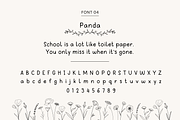 Handwriting Bundle 1, a Handwritten Font by Sofia Skoog (Thumbnail 5 of 9)