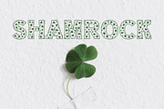 Clover Love St Patrick's Day Font, a Slab Serif Font by vladocar (Thumbnail 6 of 8)