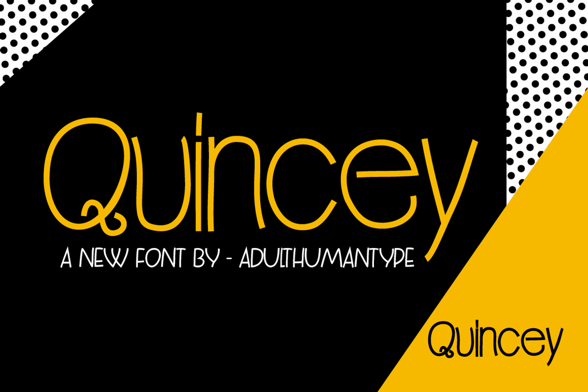 Quincey Regular preview 2