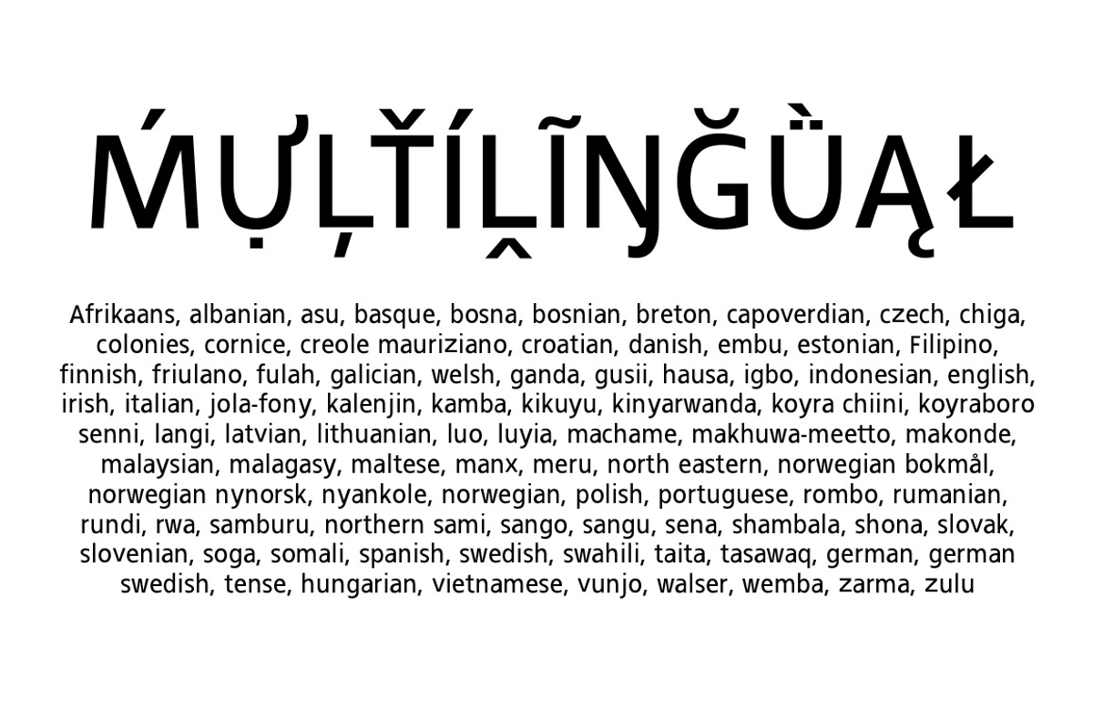 Kita - Humanist sans-serif typeface preview 7