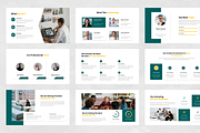 Company Business PowerPoint, a Presentation Template by Biwarastudio (Thumbnail 3 of 6)