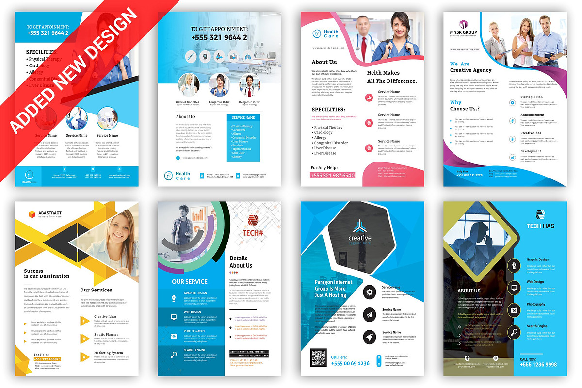 300+ Flyer Template Bundle 98% OFF, a Flyer Template by ZAAS (Photo 12 of 32)