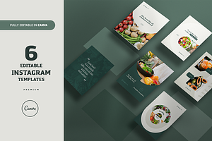 Instagram Canva Templates - Nutri