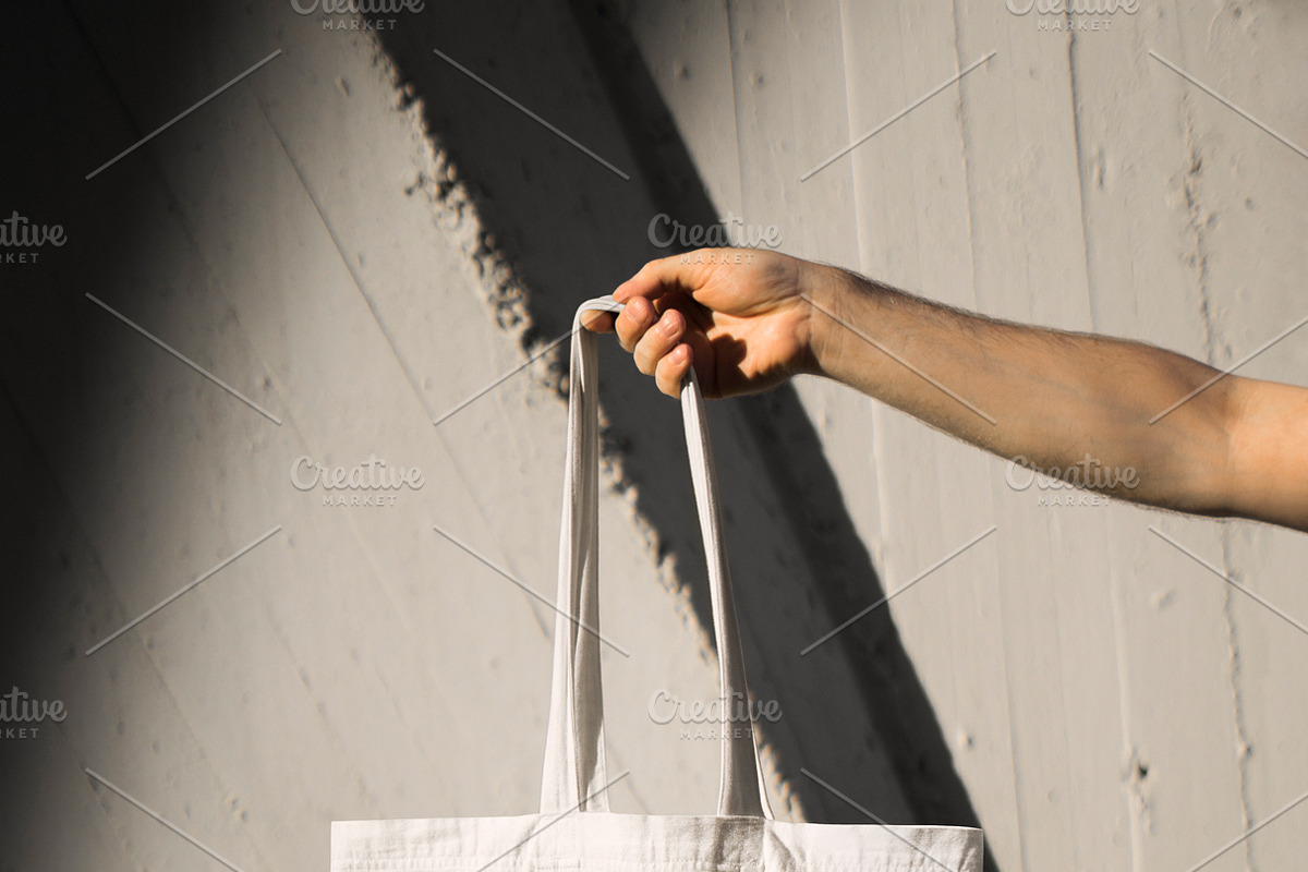 Urban Tote Bag Mockup Bundle, a Product Mockup by eezo (Photo 7 of 12)