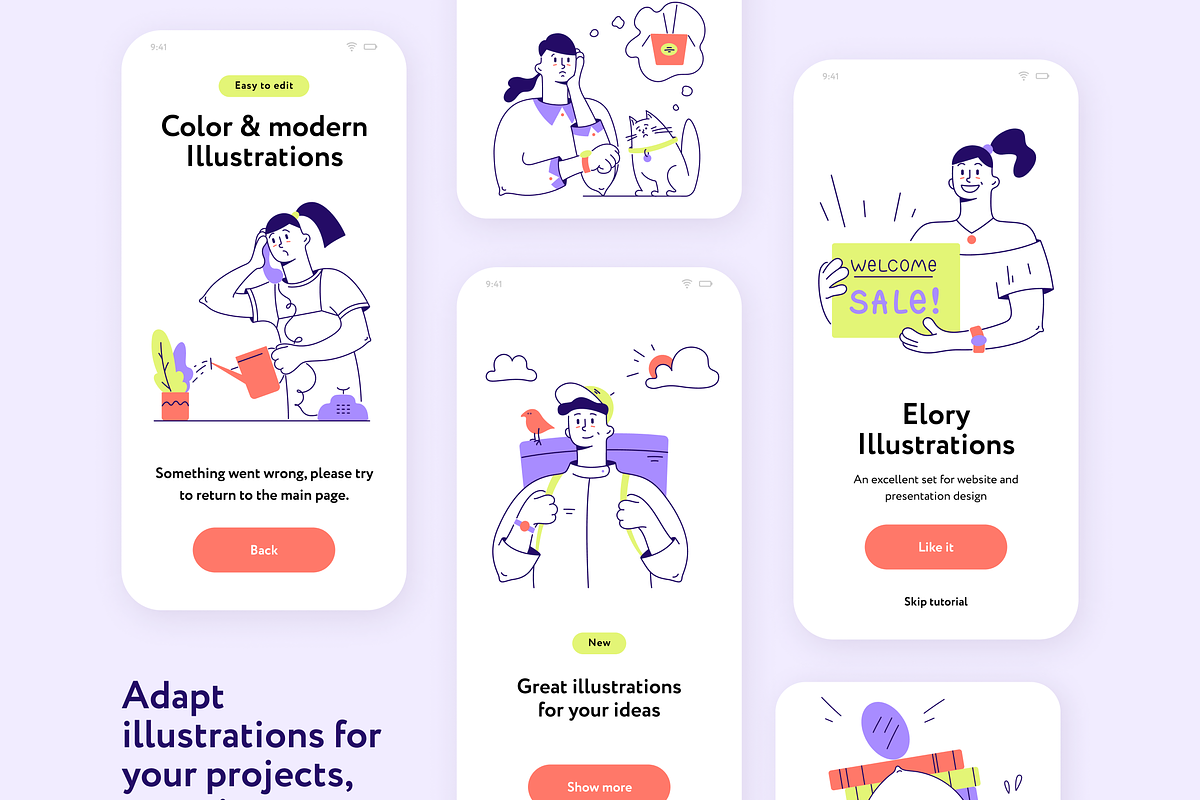 Elory Collection, a Work Illustration by Welovegraphics (Photo 5 of 10)