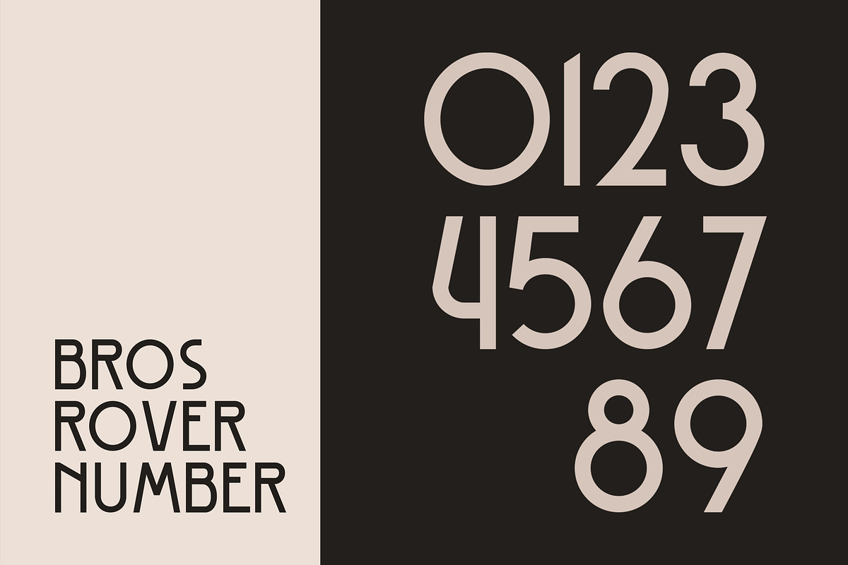 Bros Rover - Classic Sans Serif, a Sans Serif Font by Blankids Studio (Photo 9 of 11)