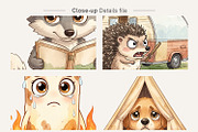Sarcastic Camper Sublimation, a Decorative Illustration by Artnoy (Thumbnail 4 of 18)