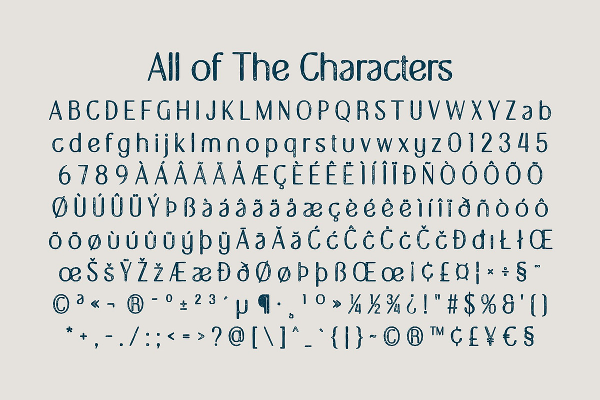 CS Cesare Stamp, a Sans Serif Font by Craft Supply Co. (Photo 8 of 8)