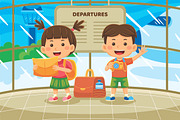 Holiday Cartoon Vector #04, an Education Illustration by MEDZ (Thumbnail 2 of 3)